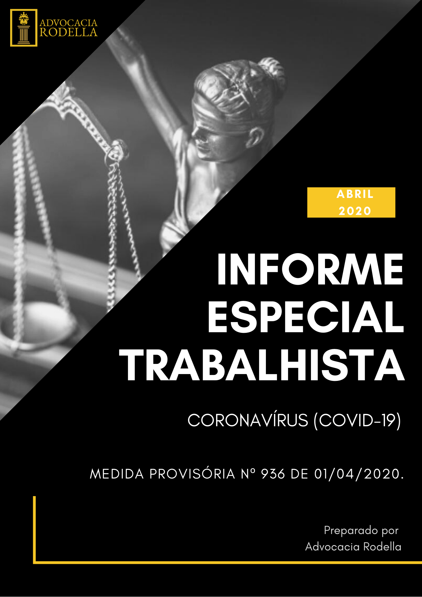 INFORME ESPECIAL TRABALHISTA – Medida Provisória nº 936/2020