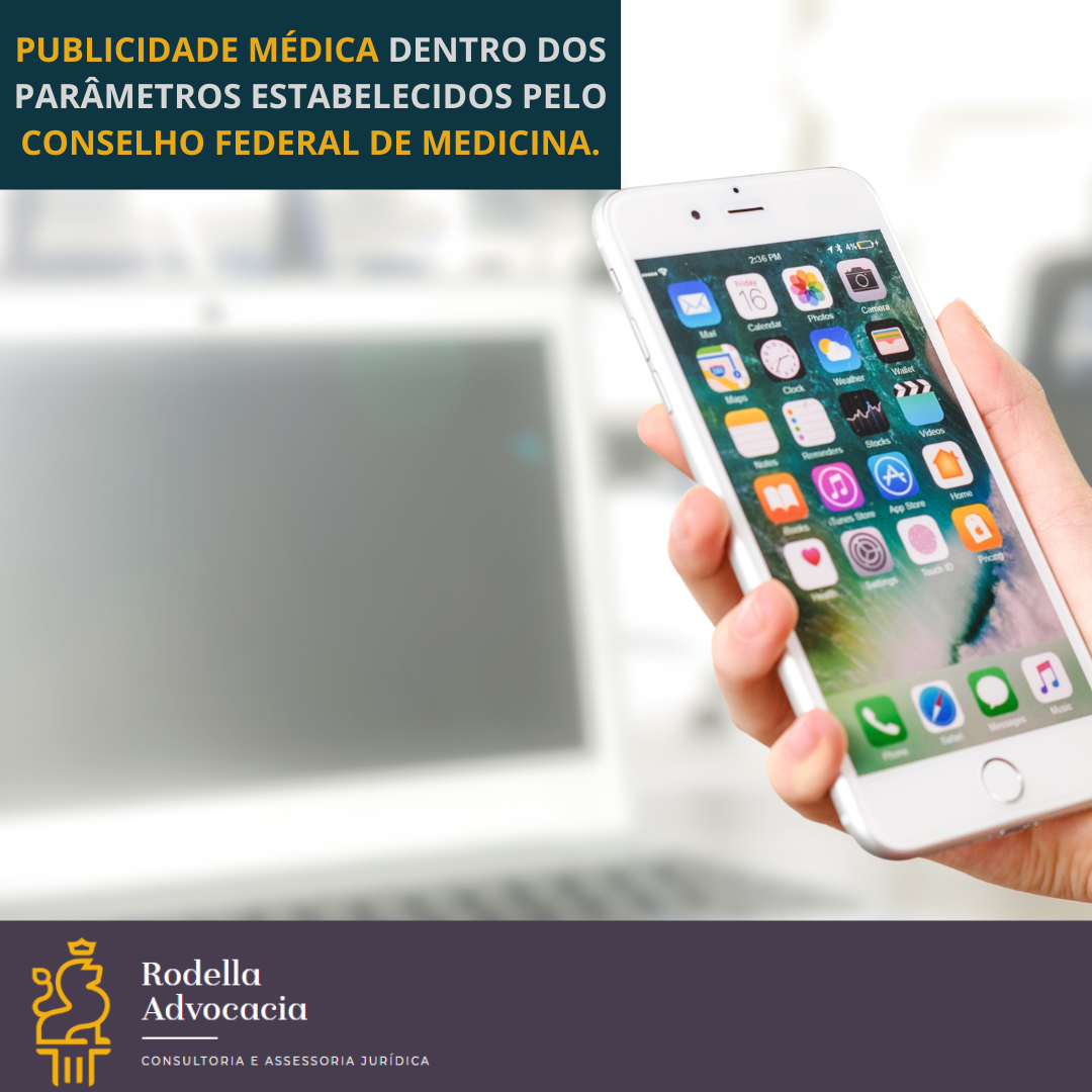 Publicidade médica dentro dos parâmetros estabelecidos pelo Conselho Federal de Medicina