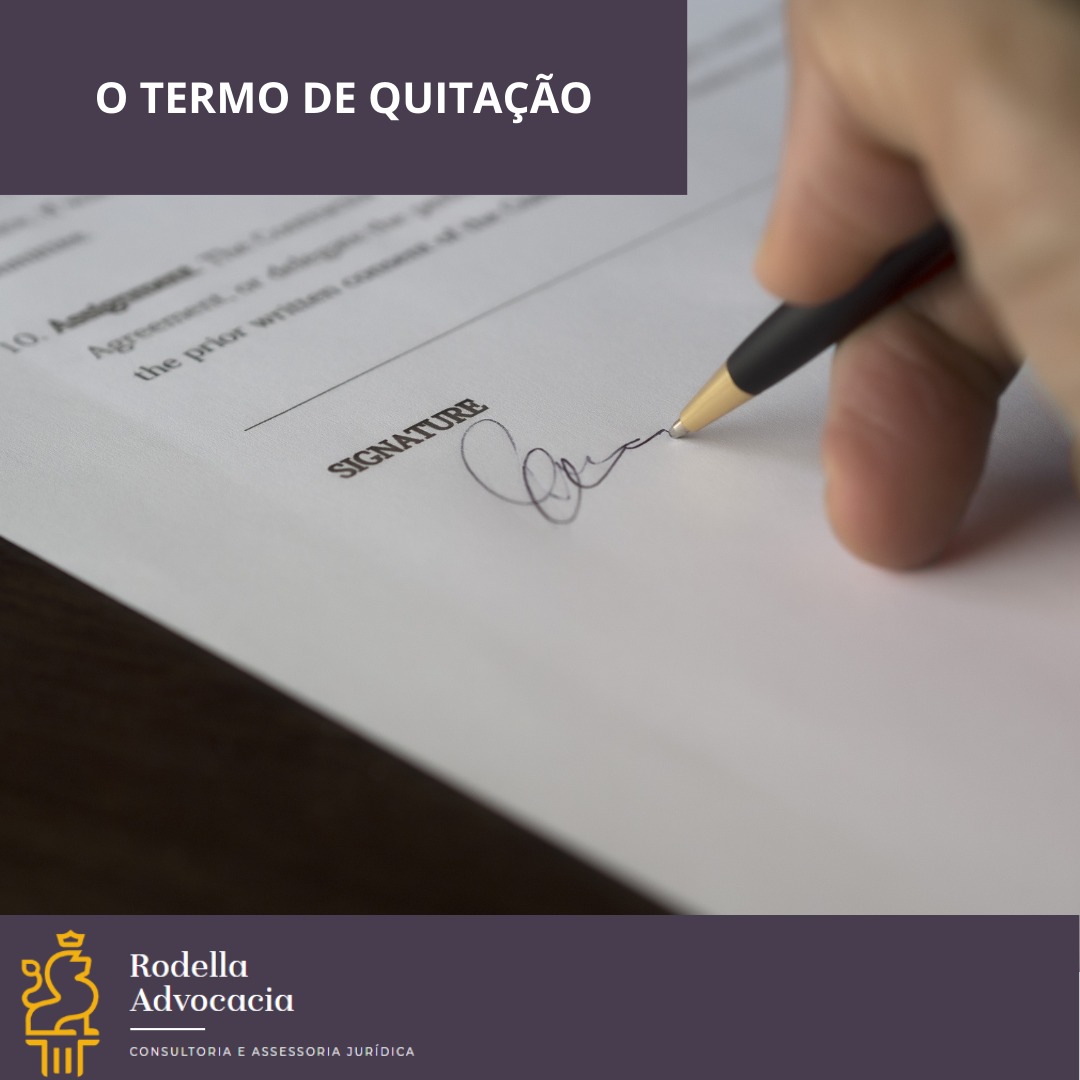 Termo de quitação para médicos e outros profissionais da área da saúde